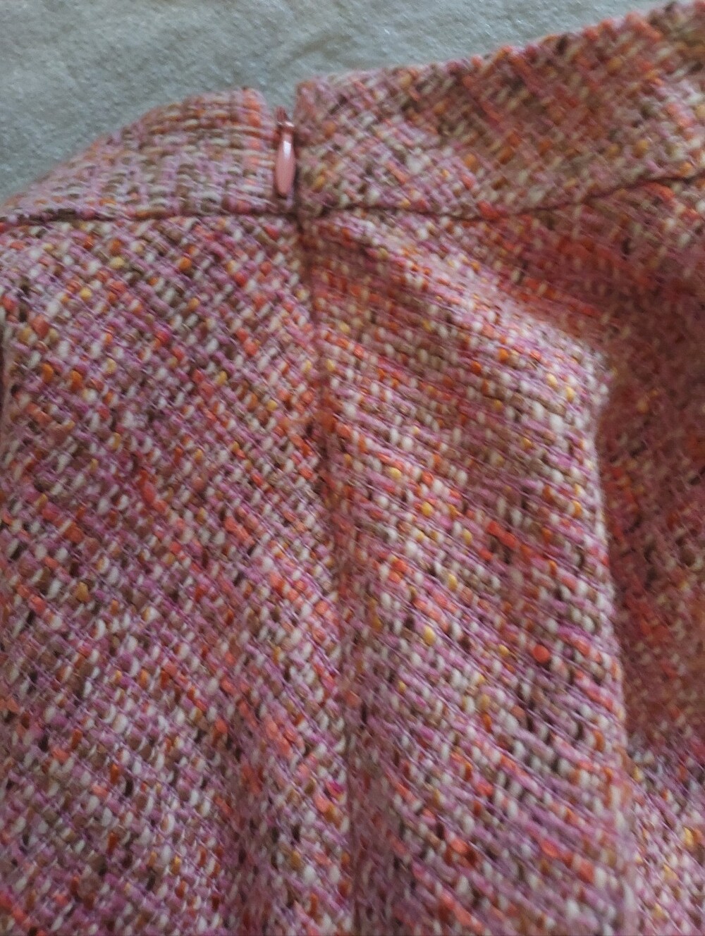 GAP Pink Tweed A-Line Skirt - Picture 3 of 3